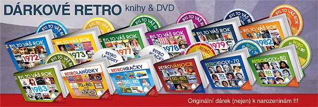 RETRO KNIHY & DVD